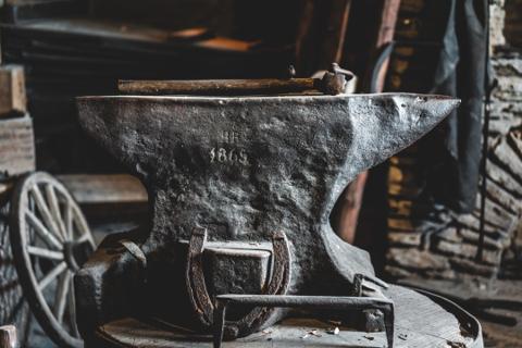 handcrafted custom metalwork blade Oklahoma blacksmith